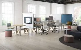 Abstract warm wall texture in an office setting